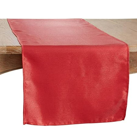 Fennco Styles Elegant Shimmering Table Runner 18 W x 120 L - Red Shine Table Cover for Home Dining Room Banquet Holiday Christmas Wedding Décor and Special Occasion
Fennco Styles Elegant Shimmering Table Runner 18 W x 120 L - Red Shine Table Cover for Home Dining Room Banquet Holiday Christmas Wedding Décor and Special Occasion