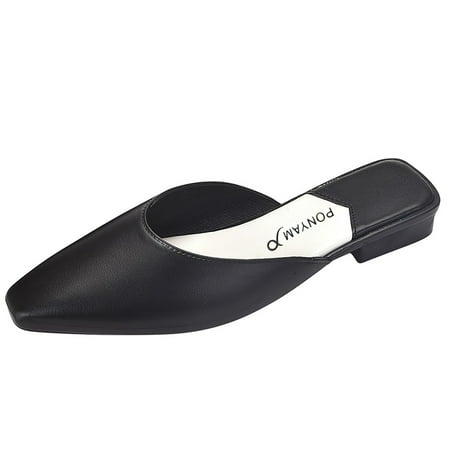 iOPQO Women s sandals Fashion Women Half Slipper Slip-On Low-Heeled Square Toe Party Shoes Sandals Meihuile Spring/Summer Square Black 37
iOPQO Women s sandals Fashion Women Half Slipper Slip-On Low-Heeled Square Toe Party Shoes Sandals Meihuile Spring/Summer Square Black 37
