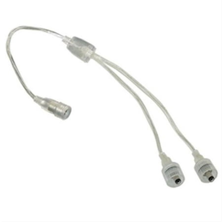 Jesco Lighting DL-PS-OD-RGB-2Y RGB 2 Way Power Splitter for Clear Wire