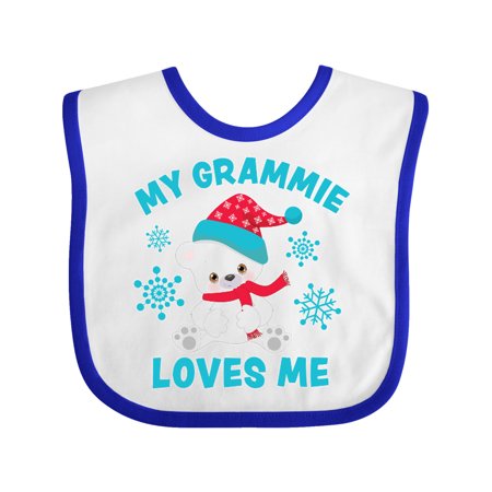 Inktastic Polar Bear My Grammie Loves Me in Santa Hat with Snowflakes Gift Baby Boy or Baby Girl Bib
Inktastic Polar Bear My Grammie Loves Me in Santa Hat with Snowflakes Gift Baby Boy or Baby Girl Bib