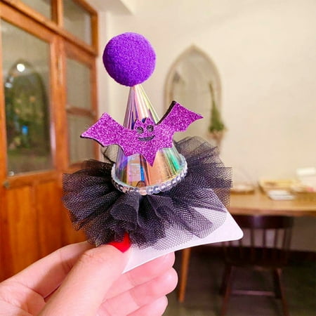 CaiTeLin Halloween Headdress Children Halloween Flash with Lights Lace Hat Hairpin Children S Small Gift Light Up Hair Accessories
CaiTeLin Halloween Headdress Children Halloween Flash with Lights Lace Hat Hairpin Children S Small Gift Light Up Hair Accessories