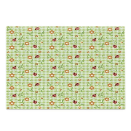 Floral Cutting Board Flowers Ladybugs Leaves on Summer Striped Background Motif Decorative Tempered Glass Cutting and Serving Board Large Size Lime Green Orange Red by Ambesonne
Floral Cutting Board Flowers Ladybugs Leaves on Summer Striped Background Motif Decorative Tempered Glass Cutting and Serving Board Large Size Lime Green Orange Red by Ambesonne