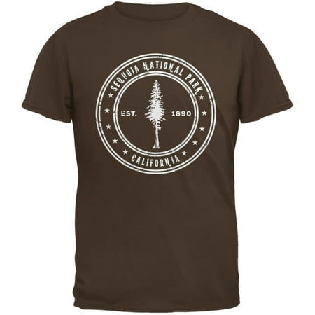 Sequoia National Park Brown Adult T-Shirt