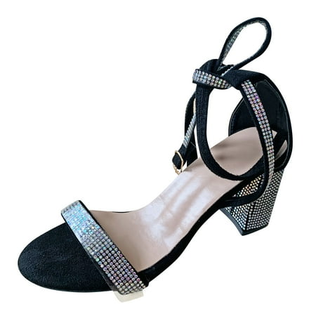 adviicd Women s Heeled Women s Evie one band dress sandal Memory Foam Insoles