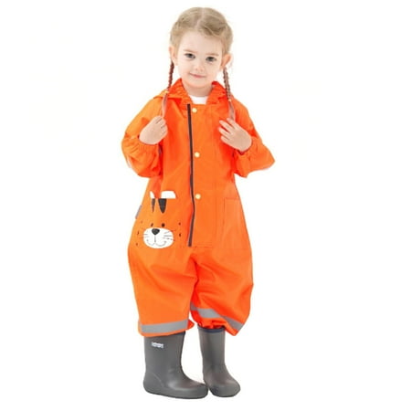 DNDKILG Infant Baby Toddler Kids Girl Boy Windproof Waterproof Long Sleeve Hooded Bodysuit Orange 1Y-10Y
DNDKILG Infant Baby Toddler Kids Girl Boy Windproof Waterproof Long Sleeve Hooded Bodysuit Orange 1Y-10Y