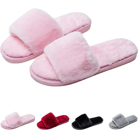 Cozy House Slippers for Women for Indoor and Outdoor Fuzzy Slippers Womens with Cross Band Open Toe Slippers Women Plush Fleece House Shoes
Cozy House Slippers for Women for Indoor and Outdoor Fuzzy Slippers Womens with Cross Band Open Toe Slippers Women Plush Fleece House Shoes