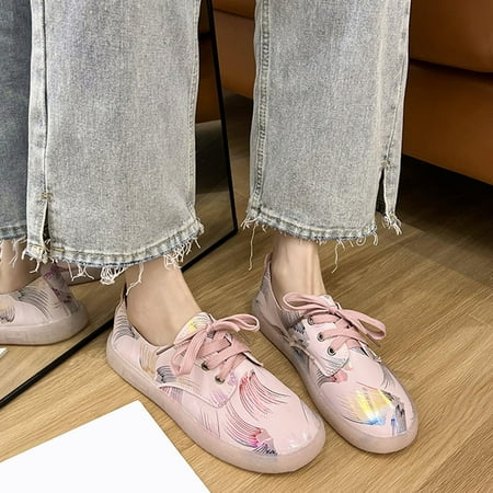 NEGJ Ladies Shoes Casual Fashion Flat Heel Round Head Lace Up Single Shoes Loafers Shoes Casual Shoes
NEGJ Ladies Shoes Casual Fashion Flat Heel Round Head Lace Up Single Shoes Loafers Shoes Casual Shoes