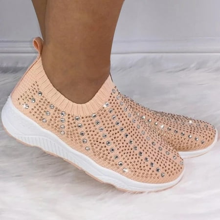 FZM Women shoes Women s Ladies Mesh Fabric Breathable Sport Sneakers Running Shoes