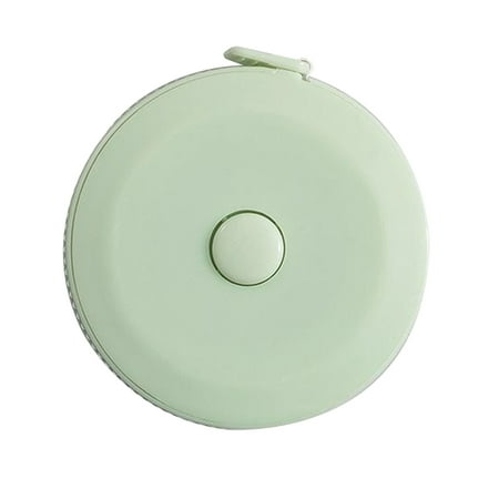 Soft Tape Measure 1.5m Retractable Ruler Button Portable Waist Measuring Tape Measure Green
Soft Tape Measure 1.5m Retractable Ruler Button Portable Waist Measuring Tape Measure Green