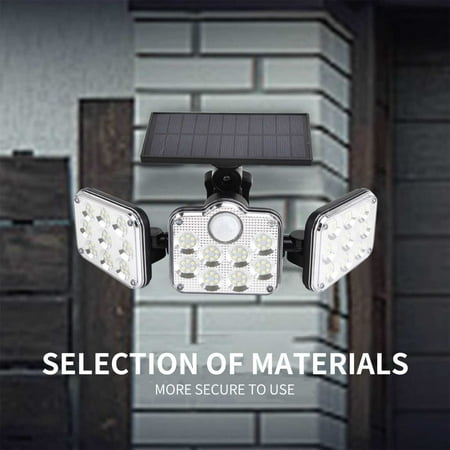 2023 Essentials Three Headed LED Solar Wall Lamp Cross-border Split Solar Courtyard Lamp Outdoor Human Body Induction Lamp
2023 Essentials Three Headed LED Solar Wall Lamp Cross-border Split Solar Courtyard Lamp Outdoor Human Body Induction Lamp