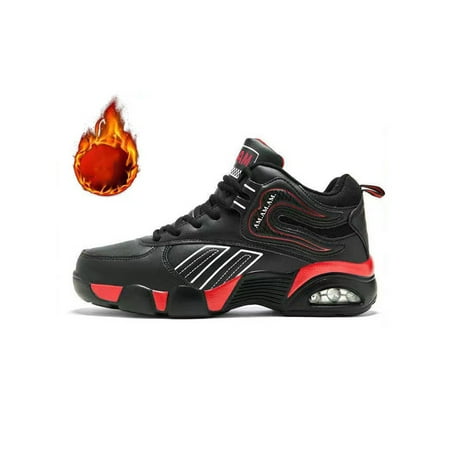 Difumos Men Running Shoe Lace Up Sneakers Anti Slip Fashion Sneaker Outdoor Lightweight Trainers Breathable Cushioned Athletic Shoes Black Red 9
Difumos Men Running Shoe Lace Up Sneakers Anti Slip Fashion Sneaker Outdoor Lightweight Trainers Breathable Cushioned Athletic Shoes Black Red 9