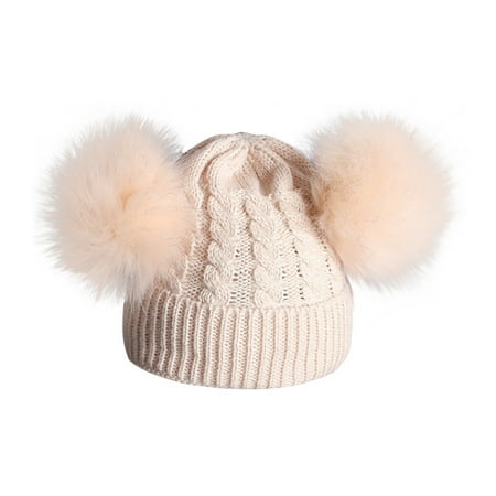Dadaria Girls Hat Childrens Baby Knitting Wool Hemming Hat Keep Warm Winter Hiarball Fur Ball Cap Beige Boys Girls
Dadaria Girls Hat Childrens Baby Knitting Wool Hemming Hat Keep Warm Winter Hiarball Fur Ball Cap Beige Boys Girls