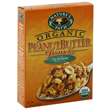 Nature's Path Organic Peanut Butter Granola, 11.5 oz (Pack of 12)