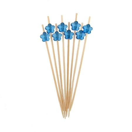 BambooMN Brand - Decorative Acrylic Flower End Bamboo Picks 4.7 (12cm)- 300pcs Dark Blue
BambooMN Brand - Decorative Acrylic Flower End Bamboo Picks 4.7 (12cm)- 300pcs Dark Blue