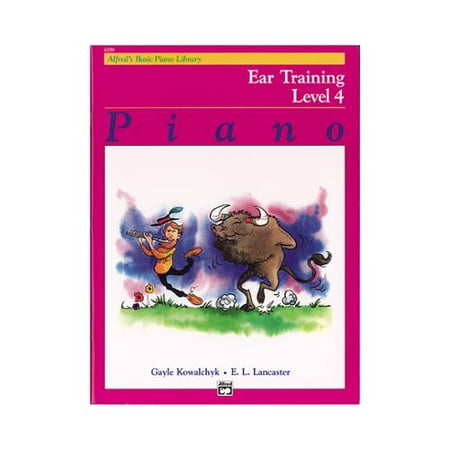 Alfred 00-6199 Basic Piano Course- Ear Training Book 4 - Music Book