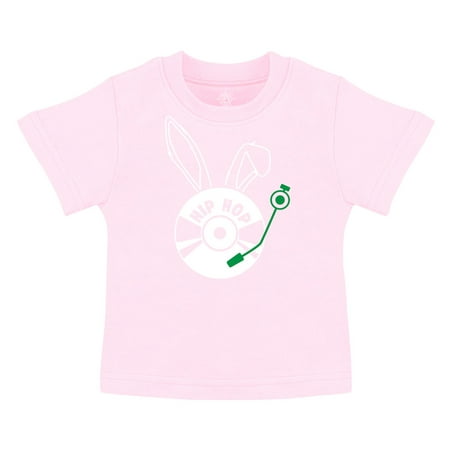 Creative Knitwear Easter Kids T-Shirt - Hip Hop Bunny - Pink - 4T
