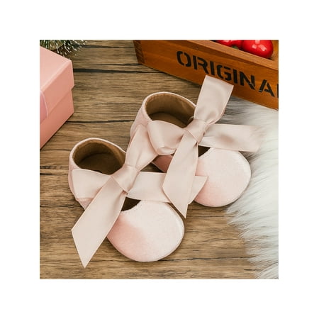 Baby Girl Flat Shoes with Bowknot Infant Soft Sole Princess Shoes Toddler First Walking Shoes (Blue 6-12 Months )
Baby Girl Flat Shoes with Bowknot Infant Soft Sole Princess Shoes Toddler First Walking Shoes (Blue 6-12 Months )