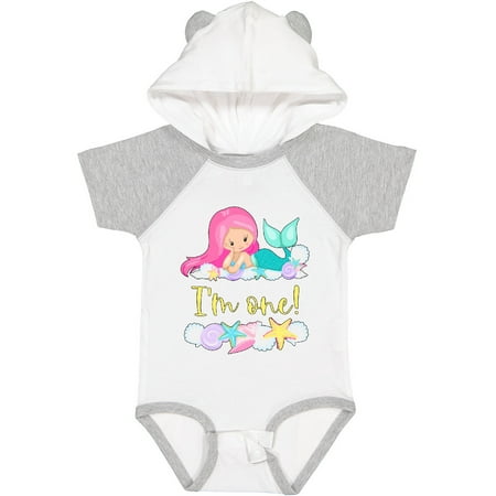 Inktastic I m 1 Mermaid with Pink Hair and Shells Gift Baby Boy or Baby Girl Bodysuit
Inktastic I m 1 Mermaid with Pink Hair and Shells Gift Baby Boy or Baby Girl Bodysuit