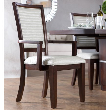 Furniture of America Redora Contemporary Espresso Arm Chair (Set of 2)