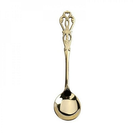 Popvcly Western Tableware Hollow Carved Coffee Spoon Cake Fork Stainless Steel Retro Gift Tableware Gold G
Popvcly Western Tableware Hollow Carved Coffee Spoon Cake Fork Stainless Steel Retro Gift Tableware Gold G