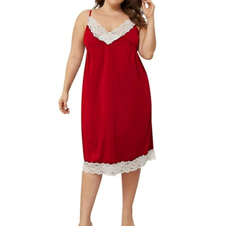 YAGHYAGH Womens Spaghetti Strap Lace Lingerie Babydoll Pajamas Nightdress Plus Size
YAGHYAGH Womens Spaghetti Strap Lace Lingerie Babydoll Pajamas Nightdress Plus Size