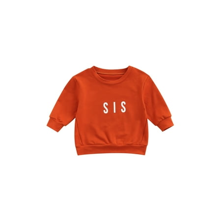 Nokpsedcb Lovely Spring Fall Toddler Kids Baby Boys Girls Tops Letter Print Pullover Casual Outwear Red Brown SIS 4-5 Years
Nokpsedcb Lovely Spring Fall Toddler Kids Baby Boys Girls Tops Letter Print Pullover Casual Outwear Red Brown SIS 4-5 Years
