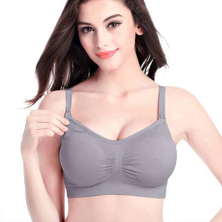 Rumida Full Bust Seamless Nursing Maternity Bras Breastfeeding Women Bralette Comfortable Convenient Seamless Push-up Full Bust Maternity Bras Nursing Breastfeeding Bralette Women Mother L 
Rumida Full Bust Seamless Nursing Maternity Bras Breastfeeding Women Bralette Comfortable Convenient Seamless Push-up Full Bust Maternity Bras Nursing Breastfeeding Bralette Women Mother L