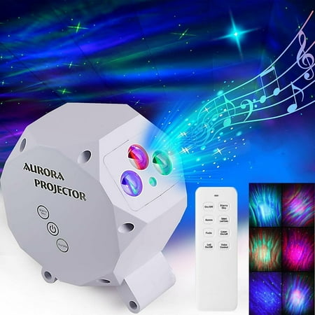 LED Galaxy Starry Aurora Projector Night Light Star Party Speaker Lamp + Remote
LED Galaxy Starry Aurora Projector Night Light Star Party Speaker Lamp + Remote