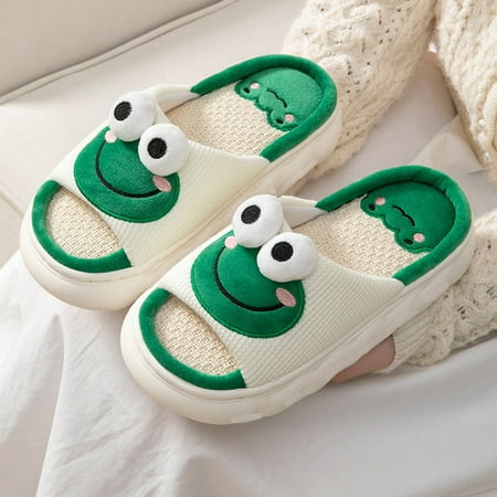 Binmer Four Seasons Cute Home Linen Slippers Men And Women Couples Indoor Home Anti-Slip Thick Bottom Sandals And Slippers
Binmer Four Seasons Cute Home Linen Slippers Men And Women Couples Indoor Home Anti-Slip Thick Bottom Sandals And Slippers