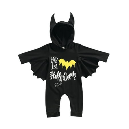 Jkerther Newborn Girls Boys Halloween Outfits Long Sleeve Pumpkin Bat Romper Bodysuit Top Hat Fall Winter Outfits Set
Jkerther Newborn Girls Boys Halloween Outfits Long Sleeve Pumpkin Bat Romper Bodysuit Top Hat Fall Winter Outfits Set