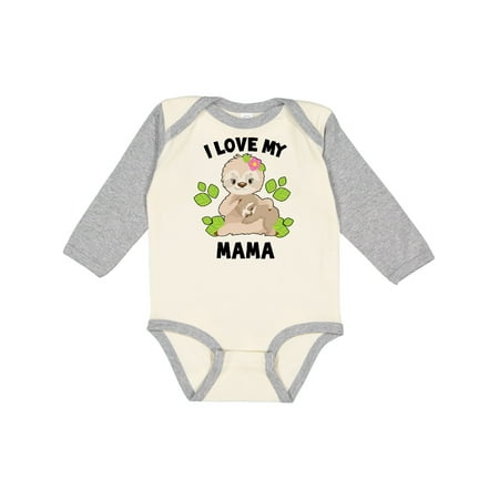 Inktastic Cute Sloth I Love My Mama with Green Leaves Gift Baby Boy or Baby Girl Long Sleeve Bodysuit
Inktastic Cute Sloth I Love My Mama with Green Leaves Gift Baby Boy or Baby Girl Long Sleeve Bodysuit