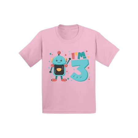 Awkward Styles 3rd Birthday Toddler Shirt Robot Shirt Birthday Shirt Gifts for 3 Year Third Birthday Shirt 3rd Year Old Shirt My 3rd Birthday Gifts for Birthday Boy Birthday Gifts
Awkward Styles 3rd Birthday Toddler Shirt Robot Shirt Birthday Shirt Gifts for 3 Year Third Birthday Shirt 3rd Year Old Shirt My 3rd Birthday Gifts for Birthday Boy Birthday Gifts