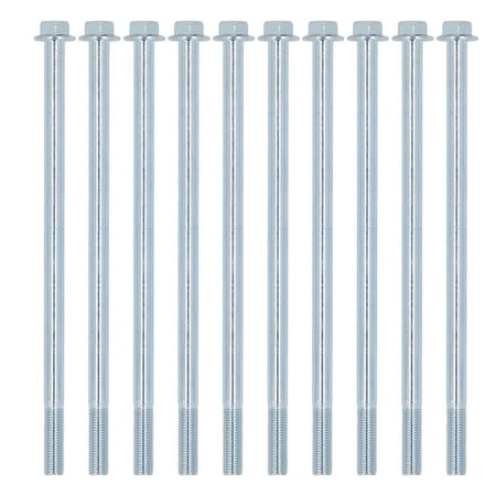 Fine Thread Carbon Steel Half bolts 10PCS 10x210mm Lengthened Sturdy Hex Half Tooth Design
Fine Thread Carbon Steel Half bolts 10PCS 10x210mm Lengthened Sturdy Hex Half Tooth Design