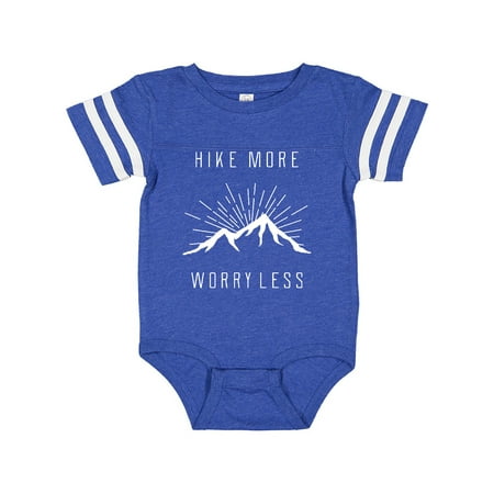 Inktastic Hike More Worry Less Gift Baby Boy or Baby Girl Bodysuit