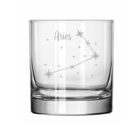 Rocks Whiskey Old Fashioned Glass Star Zodiac Horoscope Constellation (Aries)
Rocks Whiskey Old Fashioned Glass Star Zodiac Horoscope Constellation (Aries)