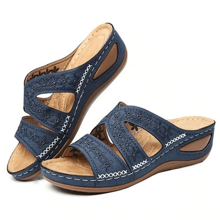 Cuhas Wide Sandals for Women SlippersWomen s Casual Slope With Embroidered Slippers Orthopedic Thick Platform Sandals
Cuhas Wide Sandals for Women SlippersWomen s Casual Slope With Embroidered Slippers Orthopedic Thick Platform Sandals