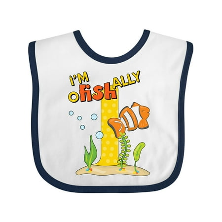 Inktastic I m O-Fish-Ally One Cute Clownfish First Birthday Gift Baby Boy or Baby Girl Bib
Inktastic I m O-Fish-Ally One Cute Clownfish First Birthday Gift Baby Boy or Baby Girl Bib