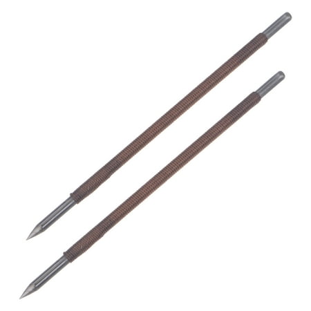 Uxcell 5.7 Manganese Steel Round Pointed Tip Polyester Thread Handle Wood Chisel 2 Pack
Uxcell 5.7 Manganese Steel Round Pointed Tip Polyester Thread Handle Wood Chisel 2 Pack