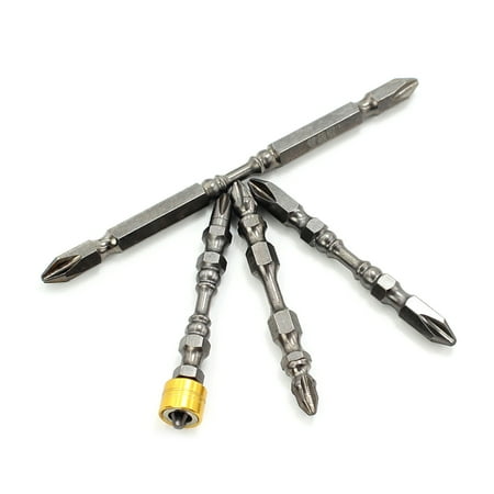 Screwdriver Bit 65mm 100mm Non-slip Electric Batch Double-head Cross Bit Electric Strong Magnetic Drill Bit 4pcs 1/4
Screwdriver Bit 65mm 100mm Non-slip Electric Batch Double-head Cross Bit Electric Strong Magnetic Drill Bit 4pcs 1/4