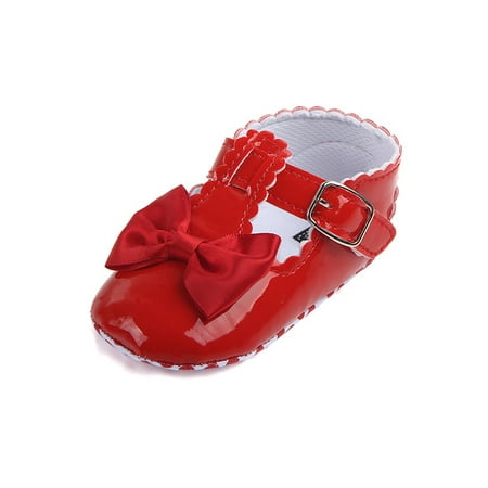 Sanviglor Newborn Mary Jane Bowknot Crib Shoes Soft Sole Flats Wedding Comfort Lightweight Princess Dress Shoe Cute Prewalker Red 5C
Sanviglor Newborn Mary Jane Bowknot Crib Shoes Soft Sole Flats Wedding Comfort Lightweight Princess Dress Shoe Cute Prewalker Red 5C