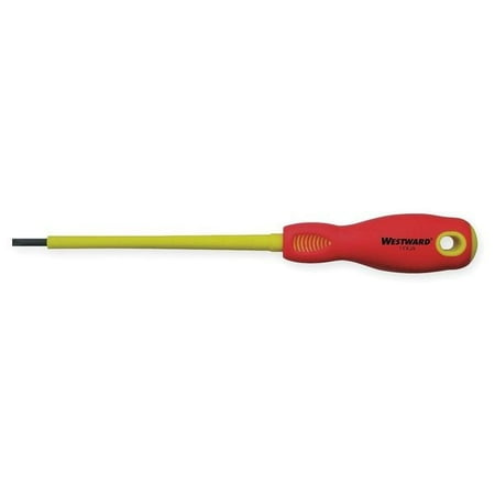 Insulated Screwdriver Standard 1/8 4 in Round