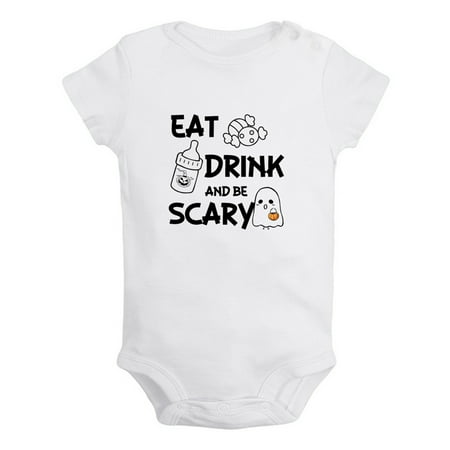 Eat Drink And Be Scary Funny Rompers For Babies Newborn Baby Unisex Bodysuits Infant Jumpsuits Toddler 0-12 Months Kids One-Piece Oufits (White 18-24 Months)
Eat Drink And Be Scary Funny Rompers For Babies Newborn Baby Unisex Bodysuits Infant Jumpsuits Toddler 0-12 Months Kids One-Piece Oufits (White 18-24 Months)