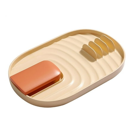 Kuluzego New Kitchen Shelf Spatula Pot Lid Holder Rack Cover Lid Strainer Pad Rest Stand
Kuluzego New Kitchen Shelf Spatula Pot Lid Holder Rack Cover Lid Strainer Pad Rest Stand