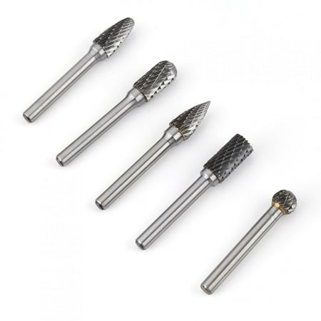 DOACT 5 Pcs Tungsten Steel Grinding Burr 6mm Shank 10mm Head Rotarys Cutter Bits Kit
DOACT 5 Pcs Tungsten Steel Grinding Burr 6mm Shank 10mm Head Rotarys Cutter Bits Kit