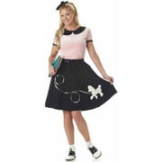 50's Hop With Poodle Skirt Women's Adult Halloween Costume