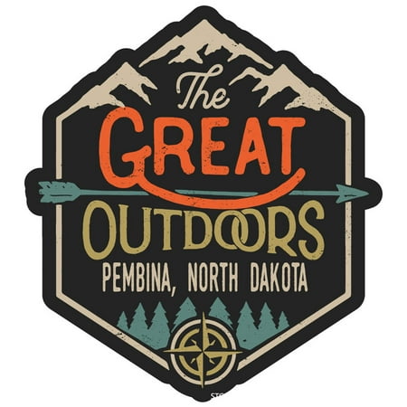 Pembina North Dakota The Great Outdoors Design 2-Inch Fridge Magnet