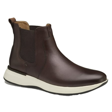 Johnston & Murphy Men s Felder Chelsea Boots (Mahogany Full Grain 13)