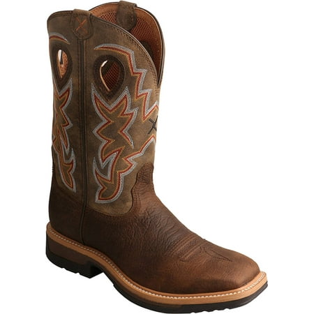 Men s Twisted X MLCW022 Lightweight Cowboy Work Boot Taupe/Bomber Leather 14 D
Men s Twisted X MLCW022 Lightweight Cowboy Work Boot Taupe/Bomber Leather 14 D
