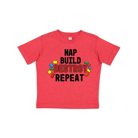 Inktastic Nap Build Destroy Repeat with Colorful Building Blocks Gift Toddler Boy or Toddler Girl T-Shirt
Inktastic Nap Build Destroy Repeat with Colorful Building Blocks Gift Toddler Boy or Toddler Girl T-Shirt