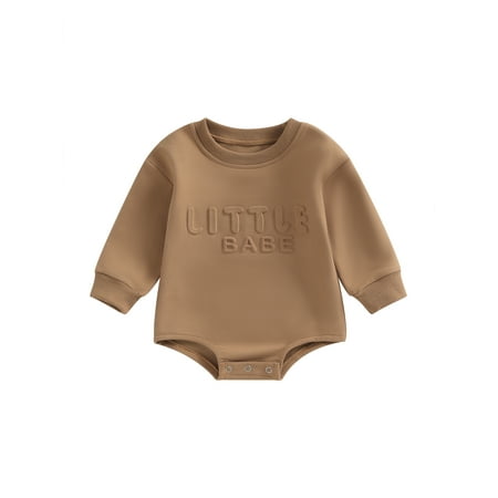 Autumn Toddler Baby Girl Boy Sweatshirt Rompers Newborn Infant Letter Pattern Long Sleeve Jumpsuit Cute Clothes
Autumn Toddler Baby Girl Boy Sweatshirt Rompers Newborn Infant Letter Pattern Long Sleeve Jumpsuit Cute Clothes